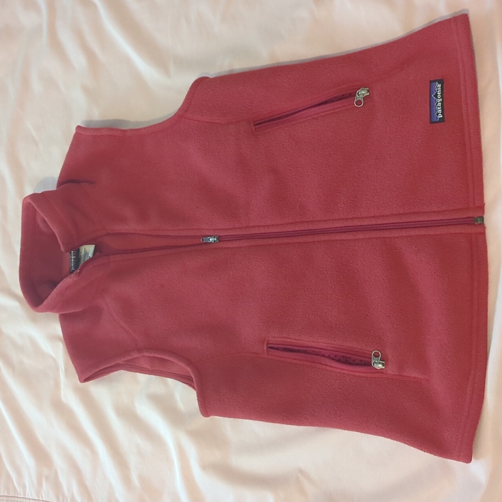 Patagonia women's medium synchilla fleece vest